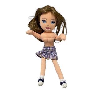 Ty Girlz Plush Doll Preppy Paige 12 Inch X 4.5 Inch Without Top 2008